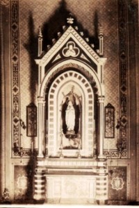 Sacra Famiglia, tela di A. Franchi, fine XIX sec.